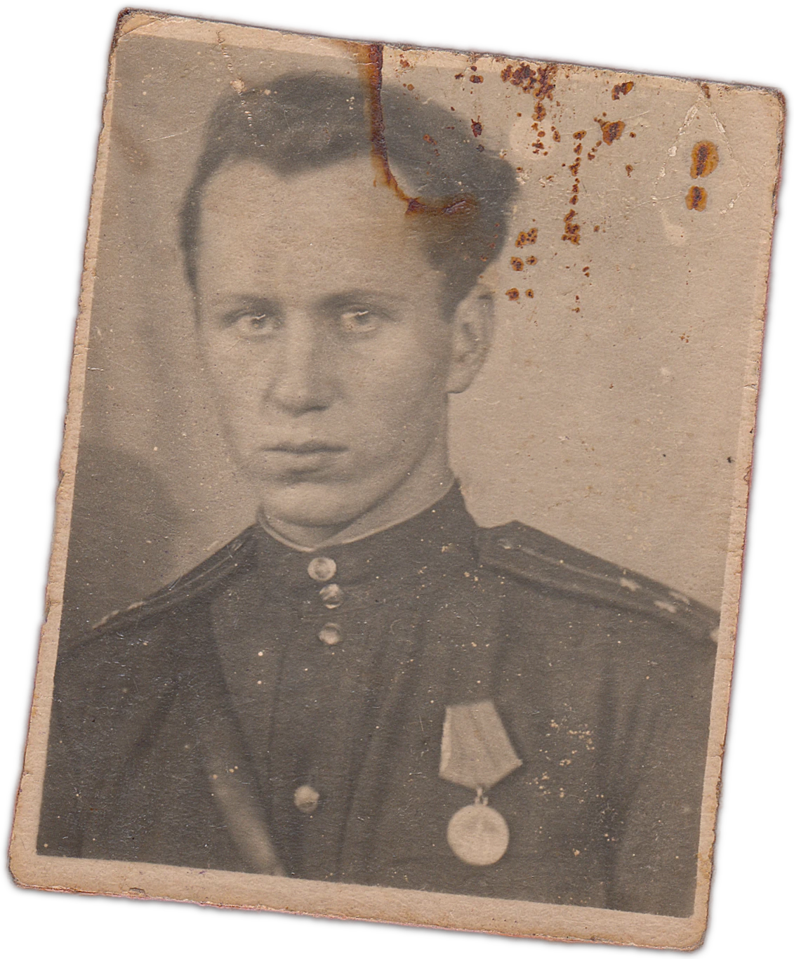 Леонид Семёнович Павлов в военной униформе